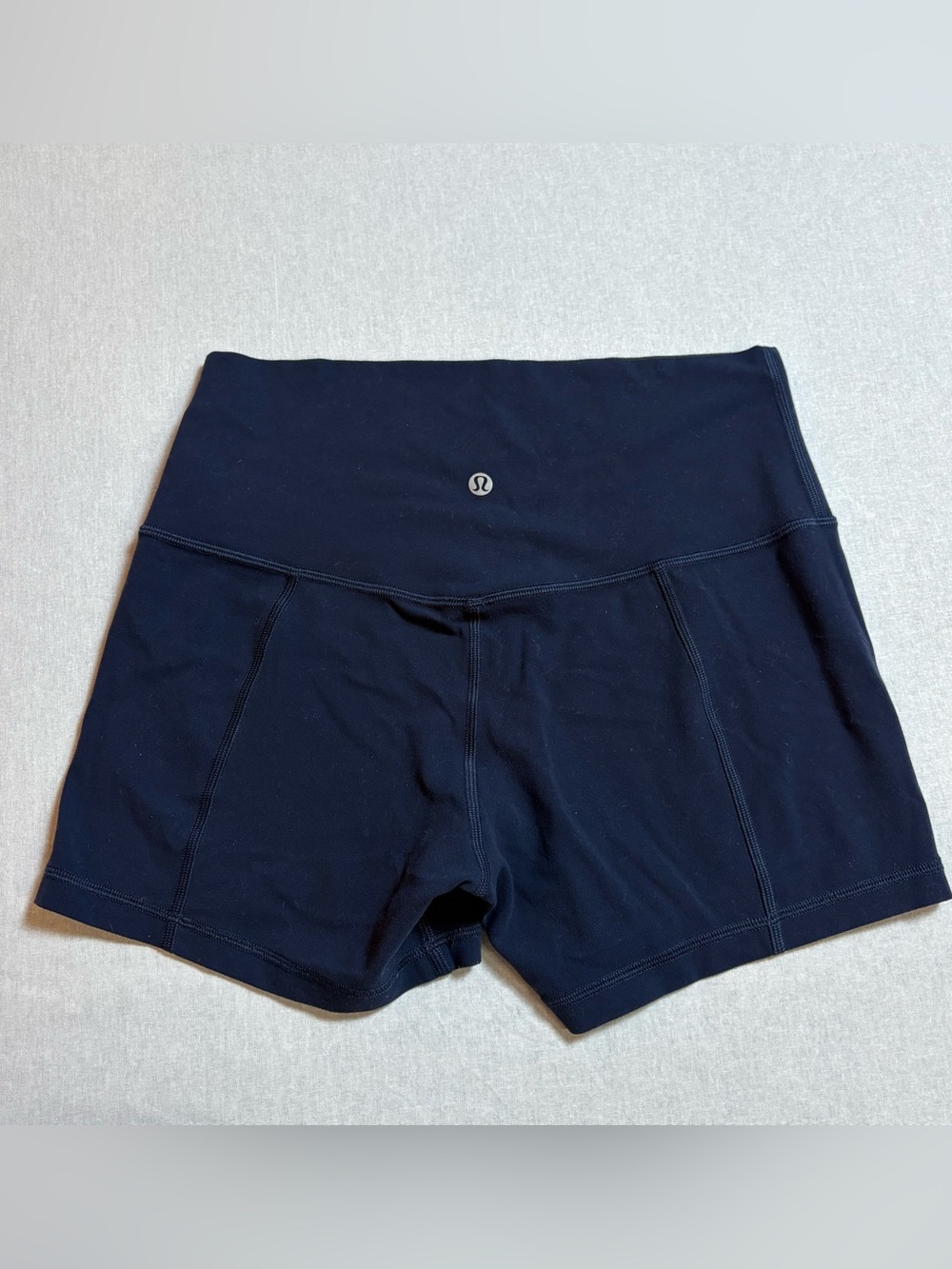 lululemon Align High-Rise Bike Shorts Navy Blue Size 8